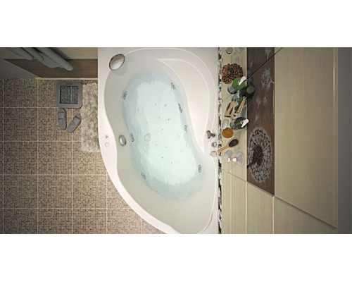 Заказать Акриловая ванна Aquanet Graciosa 150x90 L 203940 без гидромассажа в магазине сантехники Santeh-Crystal.ru