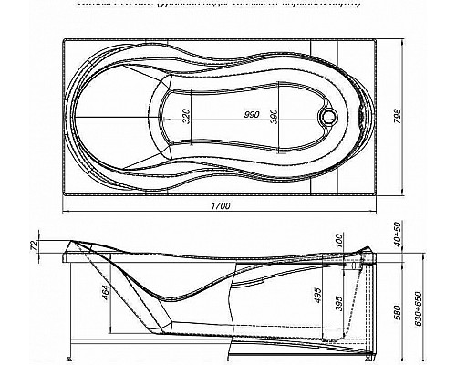 Santeh-Crystal.ru: Акриловая ванна Aquanet Grenada 170x80 205398 без гидромассажа Приобрести Акриловая ванна Aquanet Grenada 170x80 205398 без гидромассажа в магазине сантехники Santeh-Crystal.ru