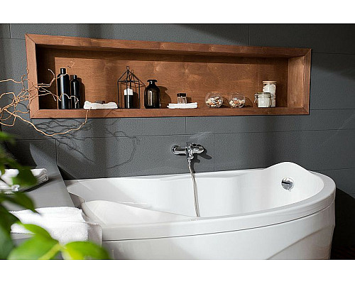 Купить Акриловая ванна Aquanet Jamaica 160x100 L 205486 без гидромассажа в магазине сантехники Santeh-Crystal.ru