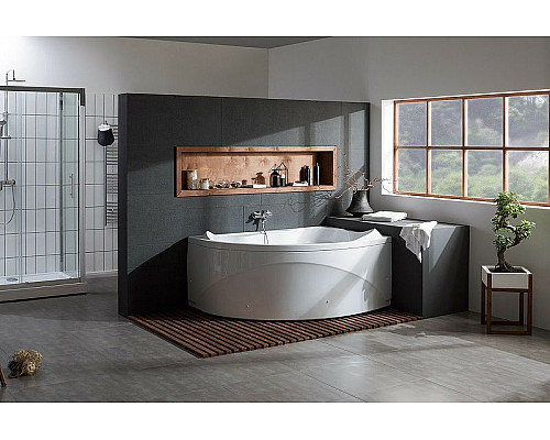 Купить Акриловая ванна Aquanet Jamaica 160x100 R 205503 без гидромассажа в магазине сантехники Santeh-Crystal.ru