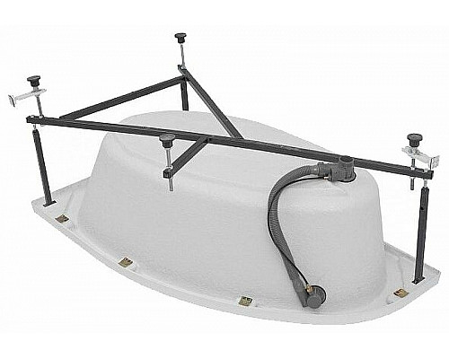 Приобрести Акриловая ванна Aquanet Mia 140x80 L 246496 без гидромассажа в магазине сантехники Santeh-Crystal.ru