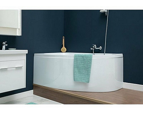 Приобрести Акриловая ванна Aquanet Mia 140x80 L 246496 без гидромассажа в магазине сантехники Santeh-Crystal.ru