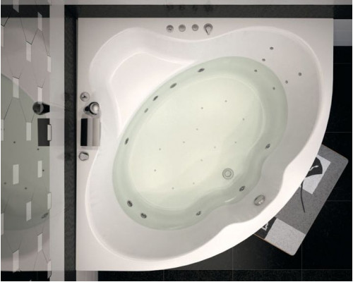 Приобрести Акриловая ванна Aquanet Santiago 160x160 204034 без гидромассажа в магазине сантехники Santeh-Crystal.ru