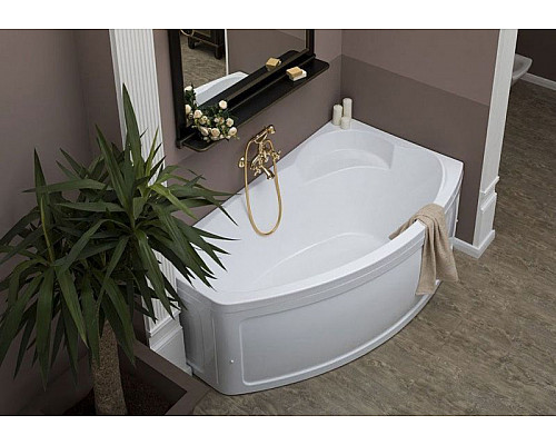 Приобрести Акриловая ванна Aquanet Sofia 170x100 R 204041 без гидромассажа в магазине сантехники Santeh-Crystal.ru