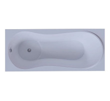 Акриловая ванна Aquatek Афродита 150x70 AFR150-0000026 без гидромассажа с фронтальной панелью с каркасом (разборный) со слив-переливом (слева)