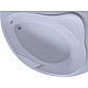 Купить Акриловая ванна Aquatek Альтаир 158x119 R ALT160-0000047 без гидромассажа с фронтальной панелью с каркасом (вклеенный) со слив-переливом в магазине сантехники Santeh-Crystal.ru