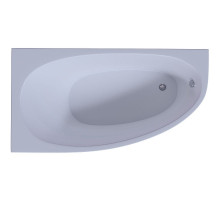 Акриловая ванна Aquatek Дива 170х90 L DIV170-0000002 без панелей, каркаса и слив-перелива