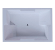 Акриловая ванна Aquatek Дорадо 190х130 DOR190-0000006 без гидромассажа без панелей с каркасом (разборный) со слив-переливом