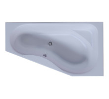 Акриловая ванна Aquatek Медея 170x95 R MED180-0000010 без гидромассажа с фронтальной и торцевой панелью (левая) с каркасом (вклеенный) со слив-переливом