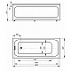 Заказать Акриловая ванна Aquatek Eco-friendly Мия 180x80 MIY180-0000001 без панелей, каркаса и слив-перелива в магазине сантехники Santeh-Crystal.ru