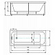 Приобрести Акриловая ванна Aquatek Eco-friendly Мия 140x70 MIY140-0000001 без панелей, каркаса и слив-перелива в магазине сантехники Santeh-Crystal.ru