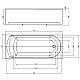 Заказать Акриловая ванна Aquatek Eco-friendly Ника 170x75 NIK170-0000001 без панелей, каркаса и слив-перелива в магазине сантехники Santeh-Crystal.ru