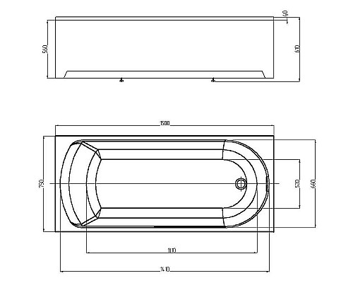 Santeh-Crystal.ru: Акриловая ванна Aquatek Eco-friendly Ника 150x75 NIK150-0000001 без панелей, каркаса и слив-перелива Купить Акриловая ванна Aquatek Eco-friendly Ника 150x75 NIK150-0000001 без панелей, каркаса и слив-перелива в магазине сантехники Santeh-Crystal.ru