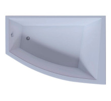 Акриловая ванна Aquatek Оракул 180х125 R ORK180-0000013 без гидромассажа без панелей с каркасом (вклеенный) со слив-переливом