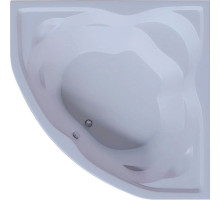 Акриловая ванна Aquatek Сириус 164х164 SIR164-0000002 без гидромассажа с фронтальной панелью с каркасом (вклеенный) со слив-переливом