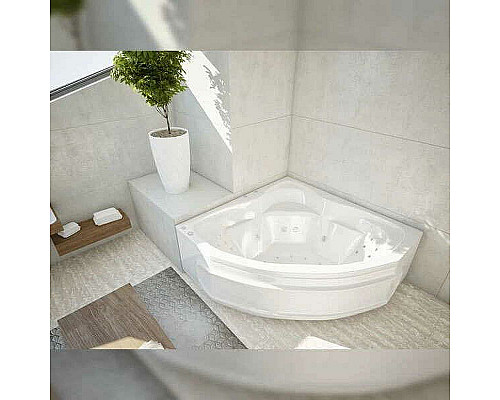 Santeh-Crystal.ru: Акриловая ванна Aquatek Сириус 164х164 SIR164-0000006 с гидромассажем с фронтальной панелью с каркасом (разборный) со слив-переливом Купить Акриловая ванна Aquatek Сириус 164х164 SIR164-0000006 с гидромассажем с фронтальной панелью с каркасом (разборный) со слив-переливом в магазине сантехники Santeh-Crystal.ru