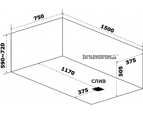 Santeh-Crystal.ru: Акриловая ванна Bas Аякс 150x75 В 00128 без гидромассажа Заказать Акриловая ванна Bas Аякс 150x75 В 00128 без гидромассажа в магазине сантехники Santeh-Crystal.ru