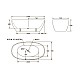 Купить Акриловая ванна BelBagno 150x75 BB81-1500-W0 без гидромассажа в магазине сантехники Santeh-Crystal.ru