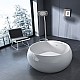 Купить Акриловая ванна BelBagno BB30 155x155 Белая в магазине сантехники Santeh-Crystal.ru