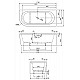 Заказать Акриловая ванна Cezares Slim 179x79 R SLIM CORNER-180-80-60-R-W37-SET без гидромассажа в магазине сантехники Santeh-Crystal.ru