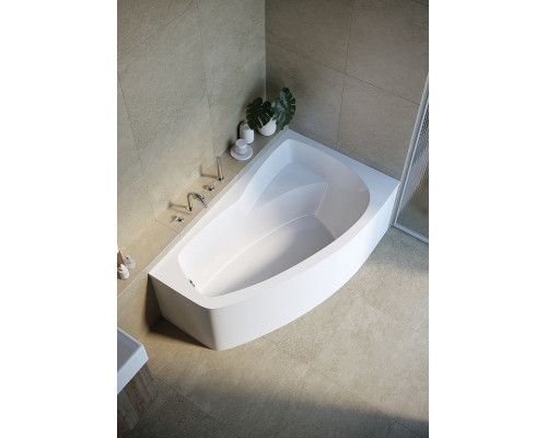 Приобрести Акриловая ванна Creto Madison 150х90 R 22-1112 без гидромассажа в магазине сантехники Santeh-Crystal.ru