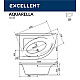 Купить Акриловая ванна Excellent Aquarella 150x100 L WAEX.ARL15.SOFT.CR с гидромассажем в магазине сантехники Santeh-Crystal.ru