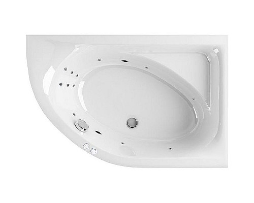 Купить Акриловая ванна Excellent Aquarella 150x100 R WAEX.ARP15.LINE.CR с гидромассажем в магазине сантехники Santeh-Crystal.ru