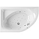 Купить Акриловая ванна Excellent Aquarella 170x110 L WAEX.ARL17.RELAX.CR с гидромассажем в магазине сантехники Santeh-Crystal.ru