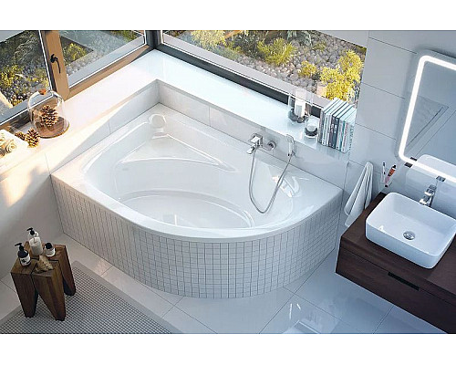 Santeh-Crystal.ru: Акриловая ванна Excellent Aquarella 170x110 L WAEX.ARL17WH без гидромассажа Купить Акриловая ванна Excellent Aquarella 170x110 L WAEX.ARL17WH без гидромассажа в магазине сантехники Santeh-Crystal.ru