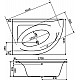 Купить Акриловая ванна Excellent Aquarella 170x110 L WAEX.ARL17WH без гидромассажа в магазине сантехники Santeh-Crystal.ru