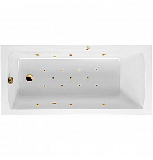 Акриловая ванна Excellent Aquaria 140x70 WAEX.AQU14.RELAX.GL с гидромассажем