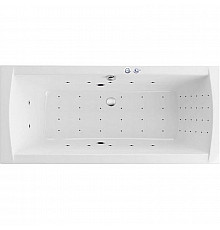 Акриловая ванна Excellent Aquaria Lux 180x80 WAEX.AQU18.NANO.CR с гидромассажем