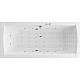 Заказать Акриловая ванна Excellent Aquaria Lux 180x80 WAEX.AQU18.NANO.CR с гидромассажем в магазине сантехники Santeh-Crystal.ru