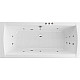 Приобрести Акриловая ванна Excellent Aquaria Lux 180x80 WAEX.AQU18.SMART.CR с гидромассажем в магазине сантехники Santeh-Crystal.ru