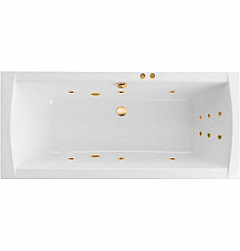 Акриловая ванна Excellent Aquaria Lux 180x80 WAEX.AQU18.LINE.GL с гидромассажем