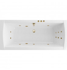 Акриловая ванна Excellent Aquaria Lux 180x80 WAEX.AQU18.SMART.BR с гидромассажем