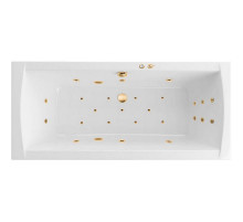 Акриловая ванна Excellent Aquaria Lux 180x80 WAEX.AQU18.ULTRA.GL с гидромассажем