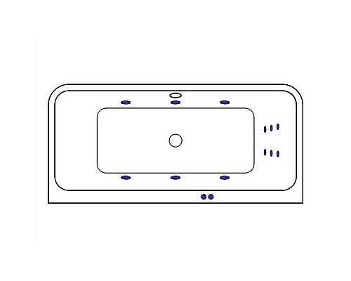 Santeh-Crystal.ru: Акриловая ванна Excellent Arana 180x85 WAEX.ARA18.LINE.BR с гидромассажем Приобрести Акриловая ванна Excellent Arana 180x85 WAEX.ARA18.LINE.BR с гидромассажем в магазине сантехники Santeh-Crystal.ru