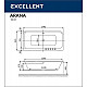 Заказать Акриловая ванна Excellent Arana 180x85 WAEX.ARA18.SMART.BR с гидромассажем в магазине сантехники Santeh-Crystal.ru