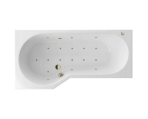 Santeh-Crystal.ru: Акриловая ванна Excellent Be Spot 160x80 L WAEX.BSL16.RELAX.BR с гидромассажем Приобрести Акриловая ванна Excellent Be Spot 160x80 L WAEX.BSL16.RELAX.BR с гидромассажем в магазине сантехники Santeh-Crystal.ru