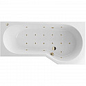 Акриловая ванна Excellent Be Spot 160x80 R WAEX.BSP16.RELAX.BR с гидромассажем Акриловая ванна Excellent Be Spot 160x80 R WAEX.BSP16.RELAX.BR с гидромассажем