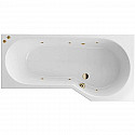 Акриловая ванна Excellent Be Spot 160x80 R WAEX.BSP16.SOFT.BR с гидромассажем Акриловая ванна Excellent Be Spot 160x80 R WAEX.BSP16.SOFT.BR с гидромассажем