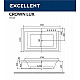 Купить Акриловая ванна Excellent Crown Lux 190x120 WAEX.CRO19.LINE.CR с гидромассажем в магазине сантехники Santeh-Crystal.ru