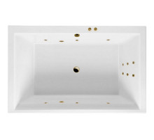 Акриловая ванна Excellent Crown Lux 190x120 WAEX.CRO19.LINE.BR с гидромассажем