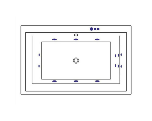 Заказать Акриловая ванна Excellent Crown Lux 190x120 WAEX.CRO19.SMART.GL с гидромассажем в магазине сантехники Santeh-Crystal.ru