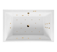 Акриловая ванна Excellent Crown Lux 190x120 WAEX.CRO19.ULTRA.GL с гидромассажем