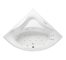 Акриловая ванна Excellent Glamour 150x150 WAEX.GLA15.ULTRA.BR с гидромассажем