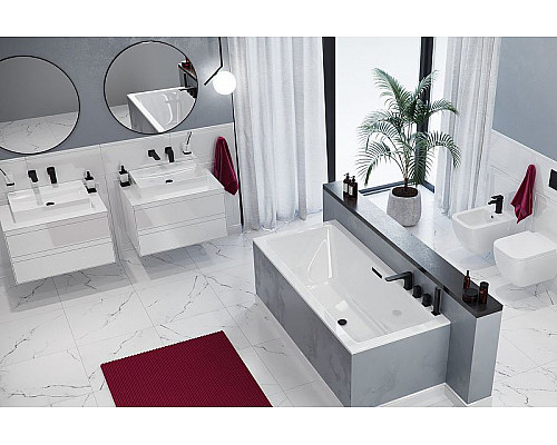 Купить Акриловая ванна Excellent Heaven Slim 180x80 WAEX.HEV18WHS без гидромассажа в магазине сантехники Santeh-Crystal.ru