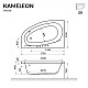 Заказать Акриловая ванна Excellent Kameleon 170х110 L WAEX.KML17WH без гидромассажа в магазине сантехники Santeh-Crystal.ru