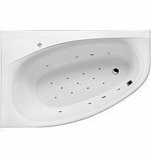 Акриловая ванна Excellent Kameleon 170x110 L WAEX.KML17.RELAX.BR с гидромассажем